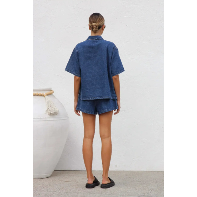 Monroe Denim Set - London Lake