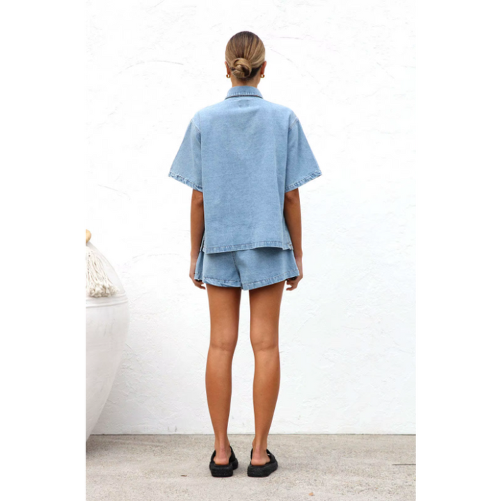 Monroe Denim Set - London Lake