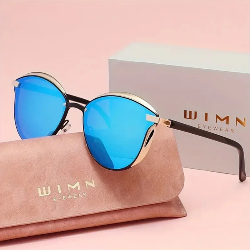 Aria Wimn Cat Eye Sunglasses - London Lake