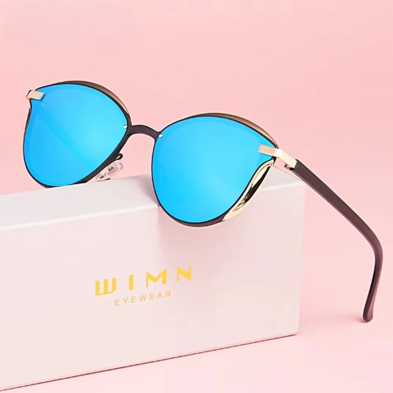 Aria Wimn Cat Eye Sunglasses - London Lake