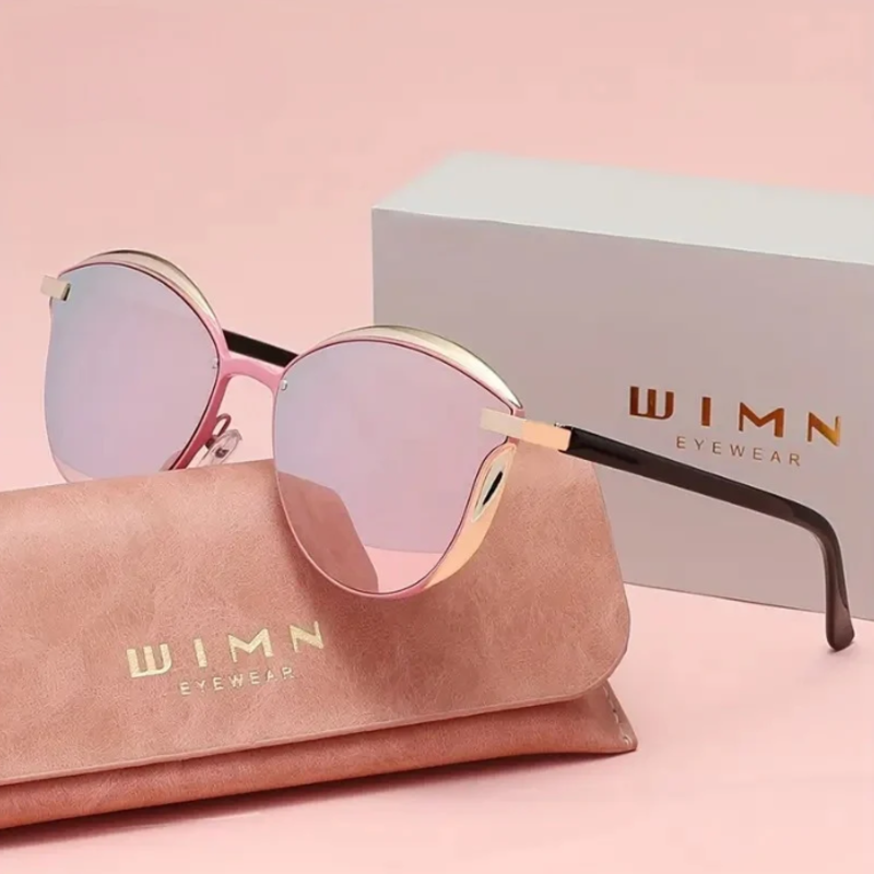 Aria Wimn Cat Eye Sunglasses - London Lake