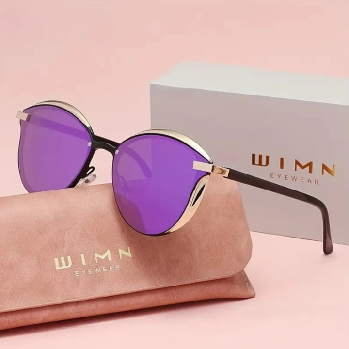 Aria Wimn Cat Eye Sunglasses - London Lake