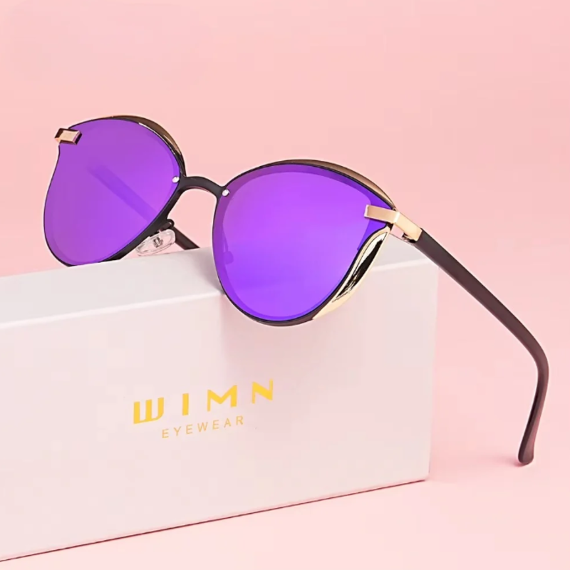 Aria Wimn Cat Eye Sunglasses - London Lake