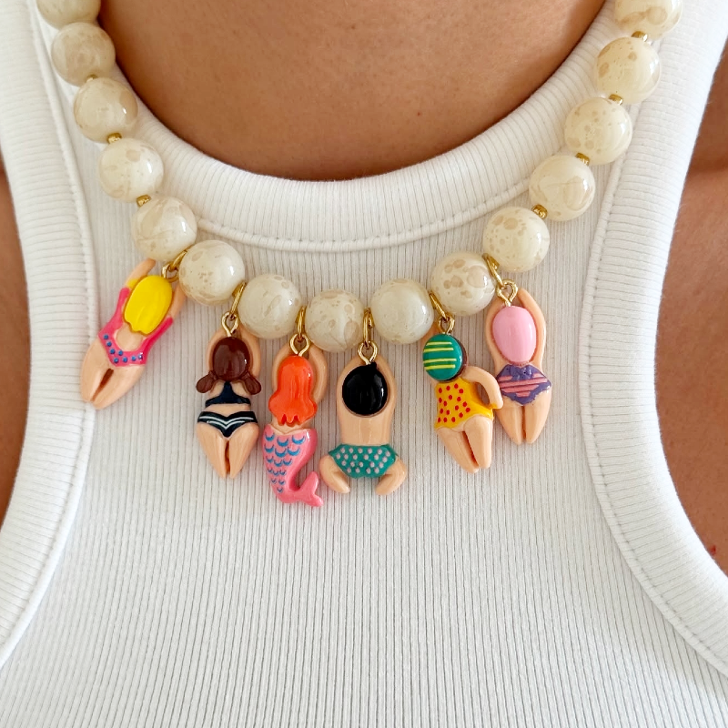 Beach Club Necklace - London Lake