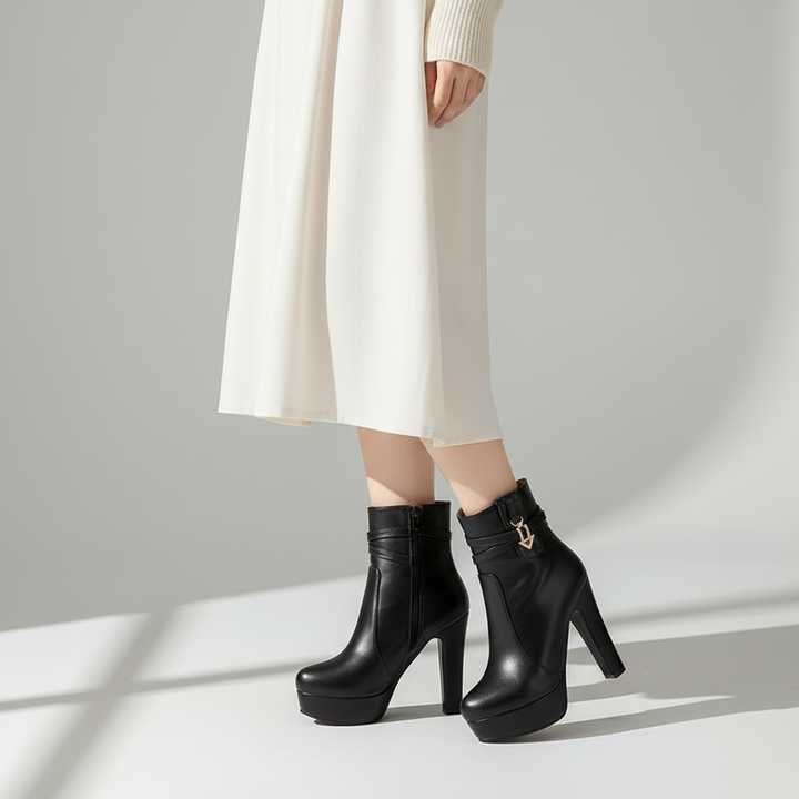 Celine Leather Boots - London Lake