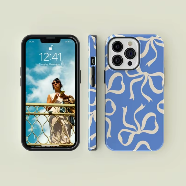 The Artful Bows Iphone Case - London Lake