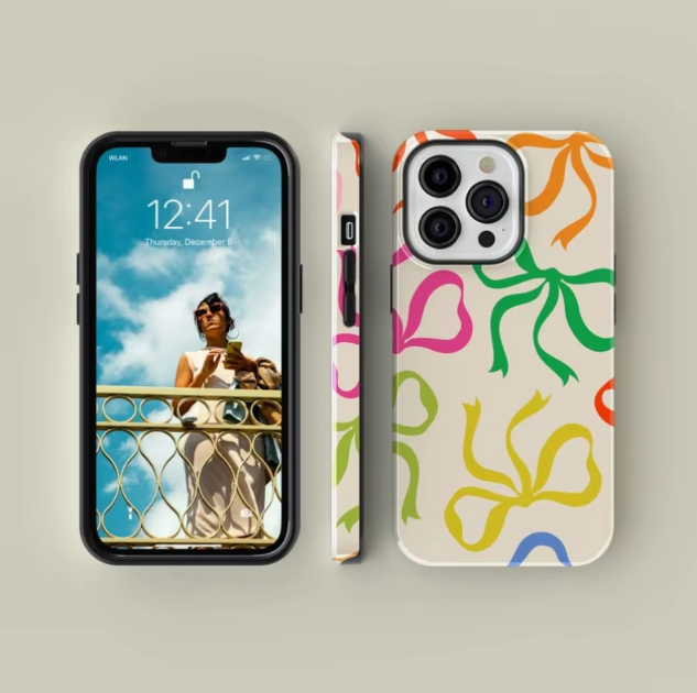 The Artful Bows Iphone Case - London Lake