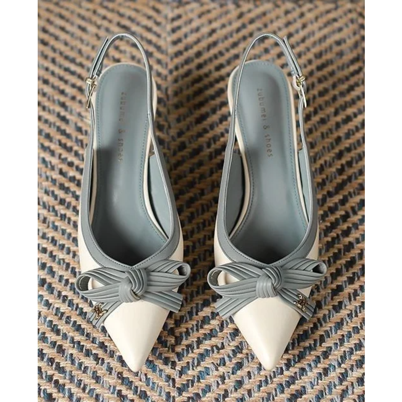 Celestine Knot Heels - London Lake