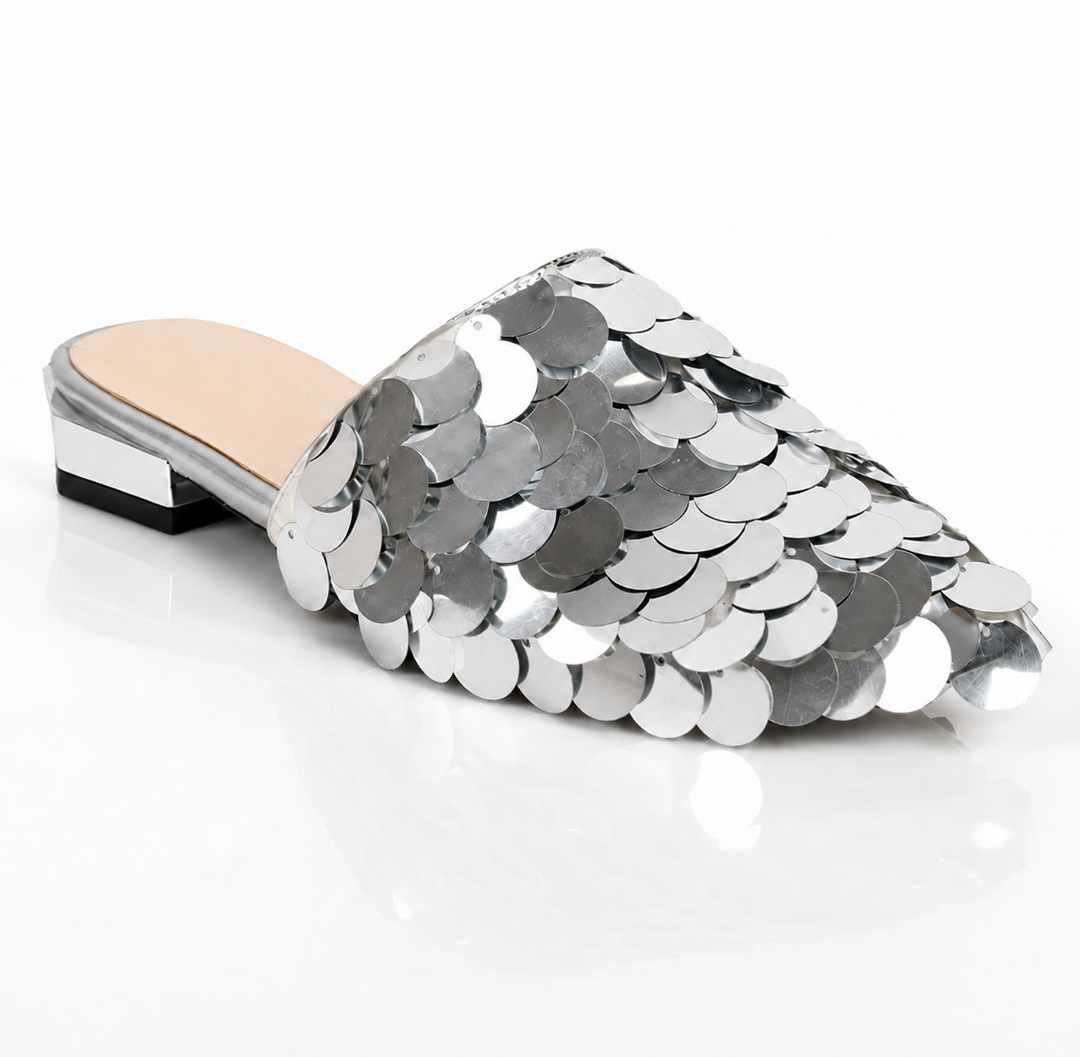 Celeste Sequin Mules