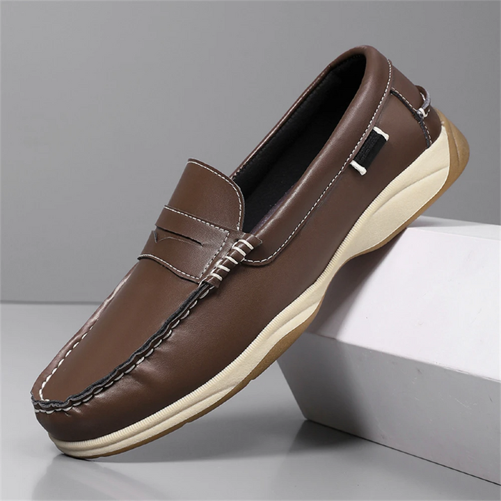 Bayshore Leather Loafers - London Lake