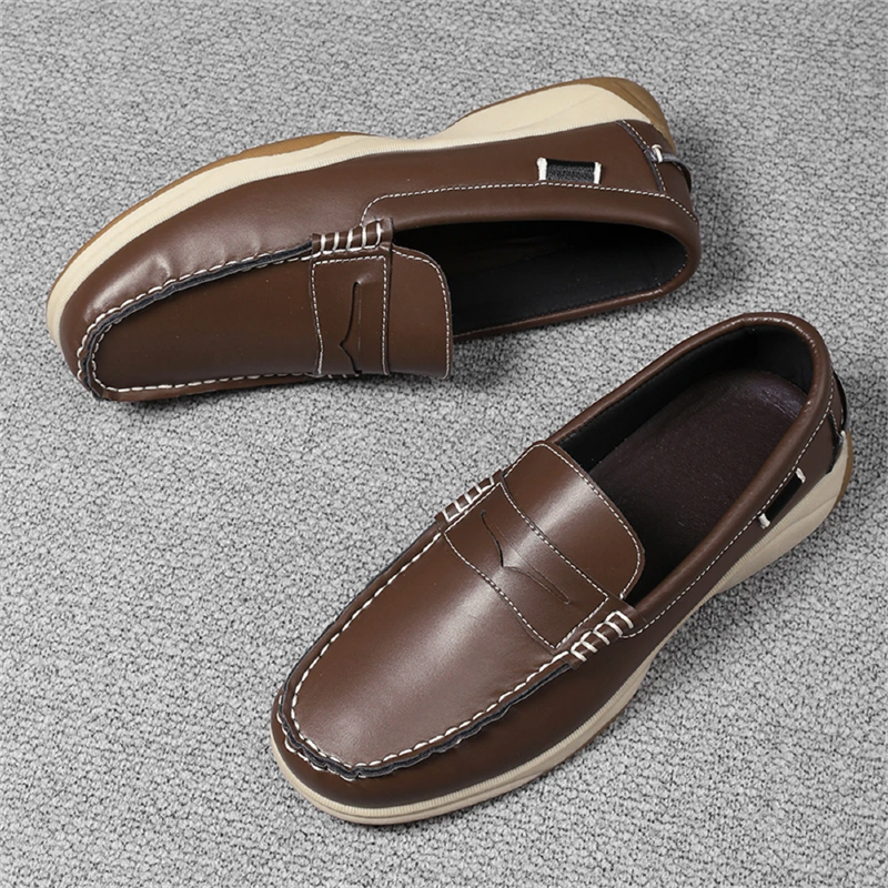 Bayshore Leather Loafers - London Lake