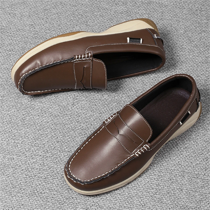 Bayshore Leather Loafers - London Lake