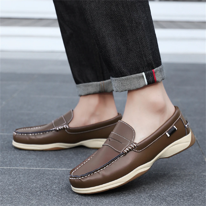 Bayshore Leather Loafers - London Lake
