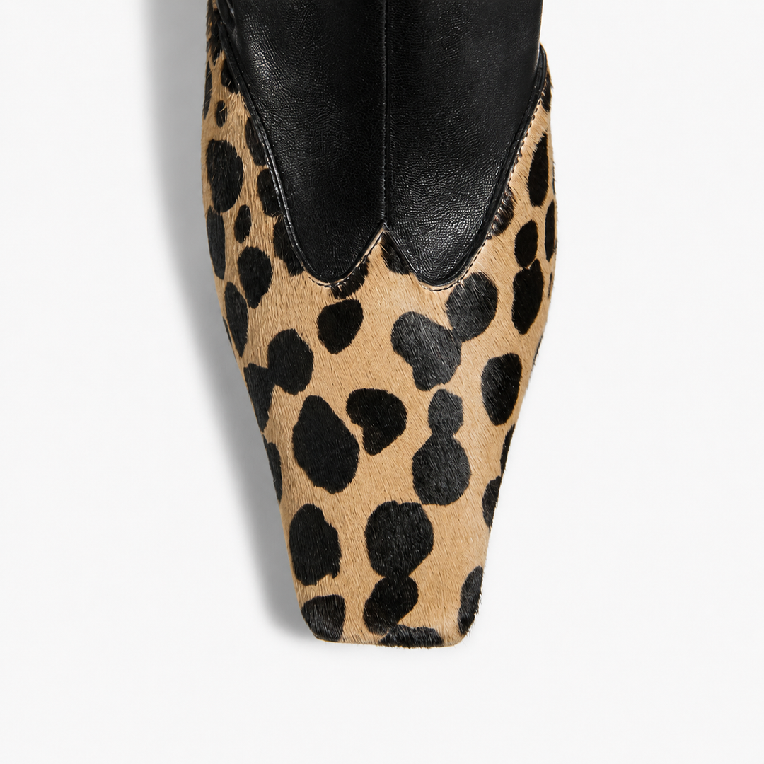 Sloane Bold Toe Ankle Boots