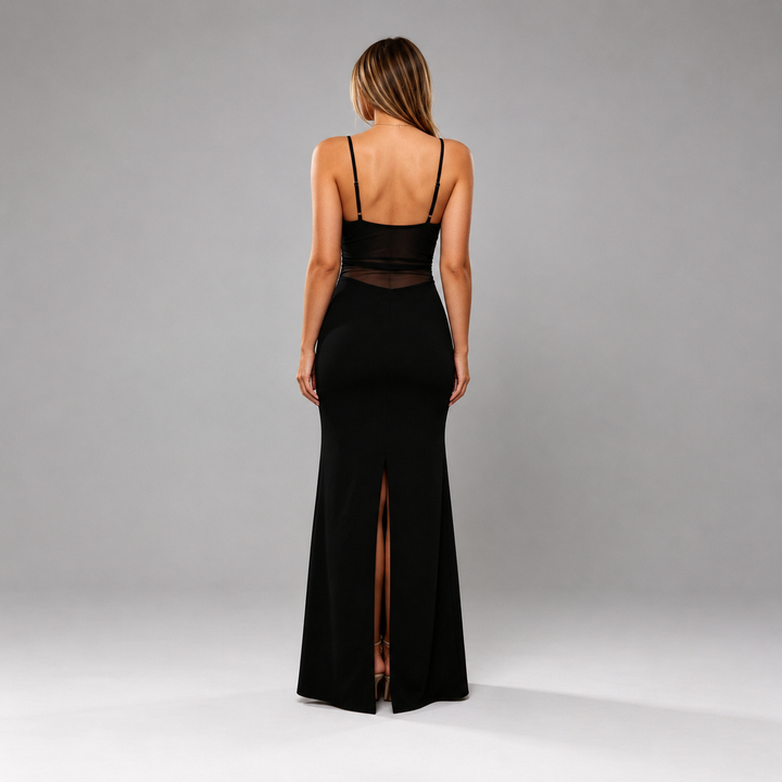 Sienna Mesh Maxi Dress