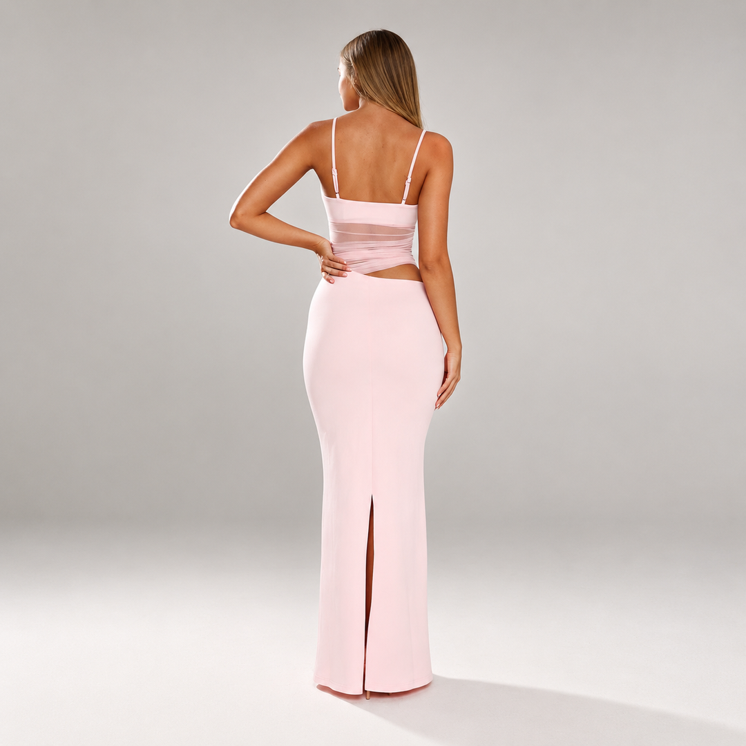 Sienna Mesh Maxi Dress
