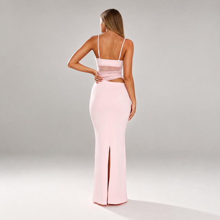 Sienna Mesh Maxi Dress