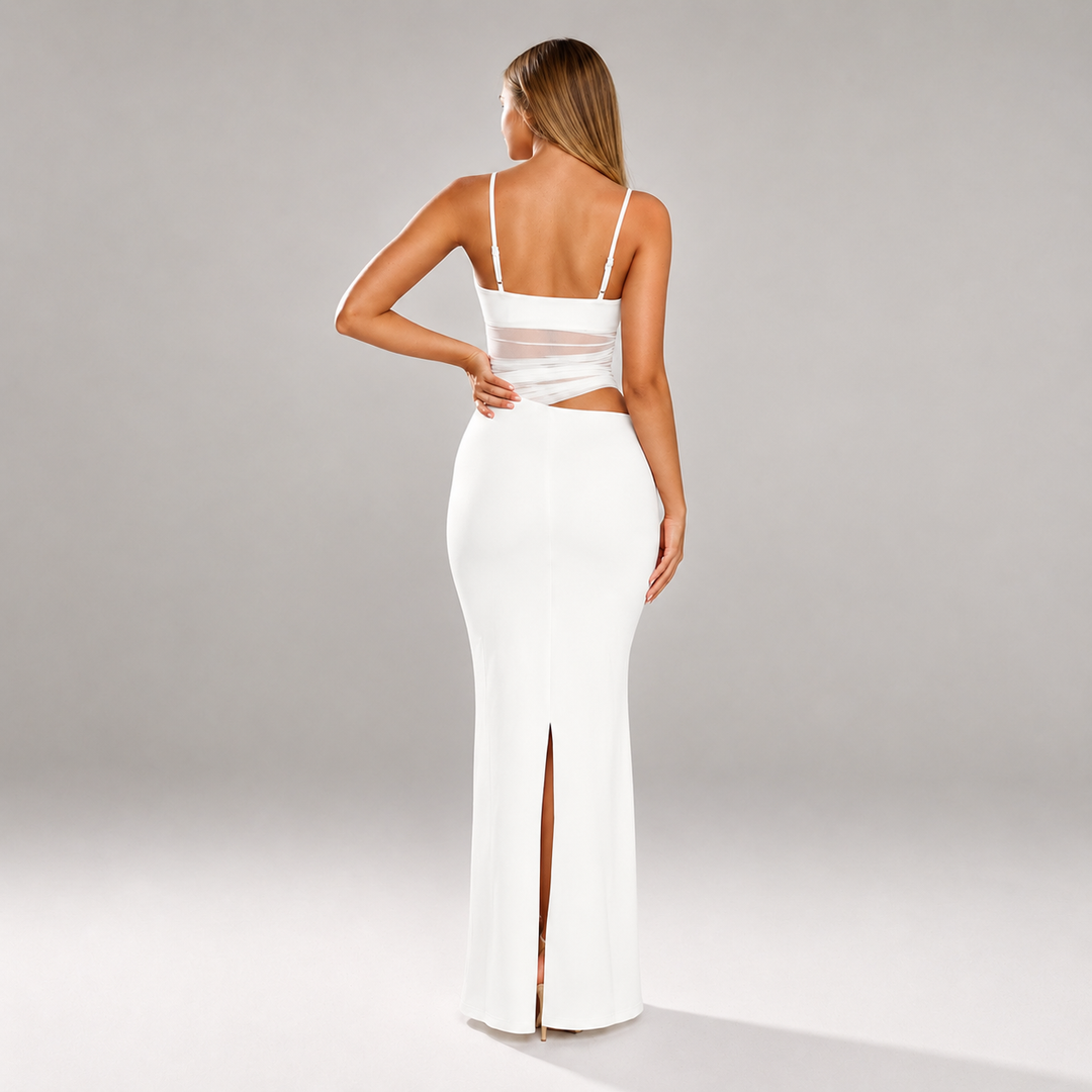 Sienna Mesh Maxi Dress