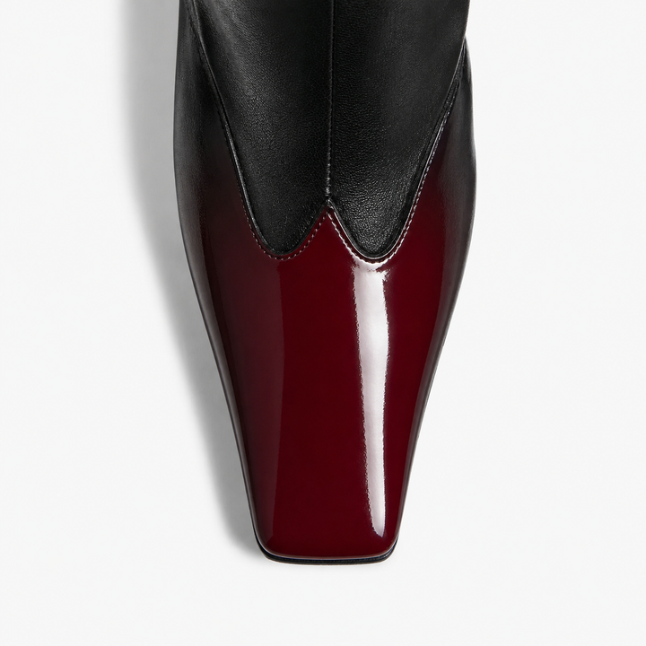 Sloane Bold Toe Ankle Boots