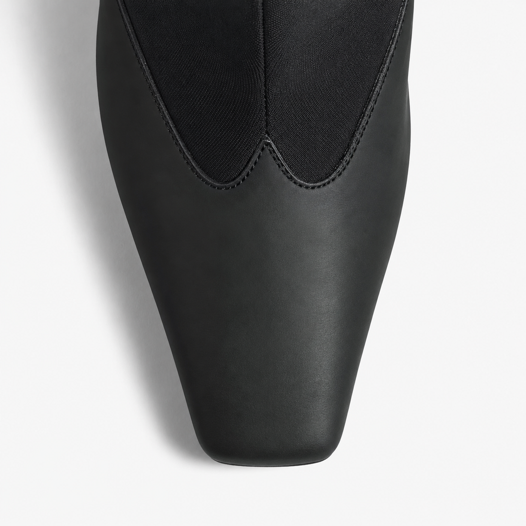 Sloane Bold Toe Ankle Boots