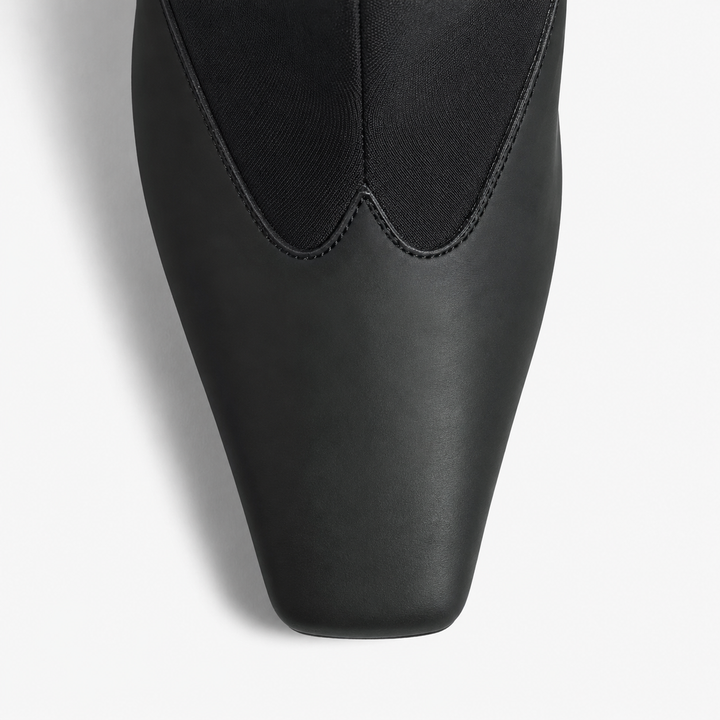 Sloane Bold Toe Ankle Boots