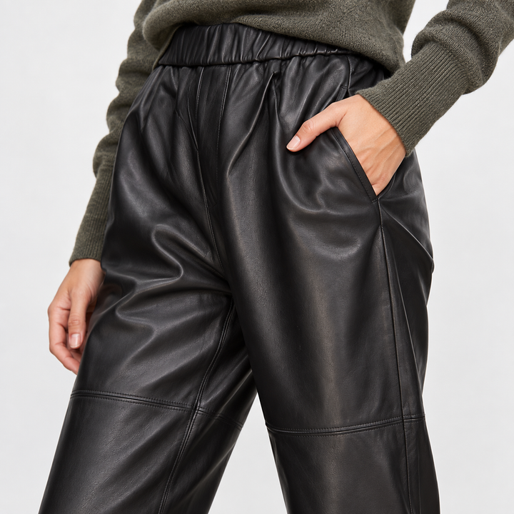 Sloane Genuine Leather Pants