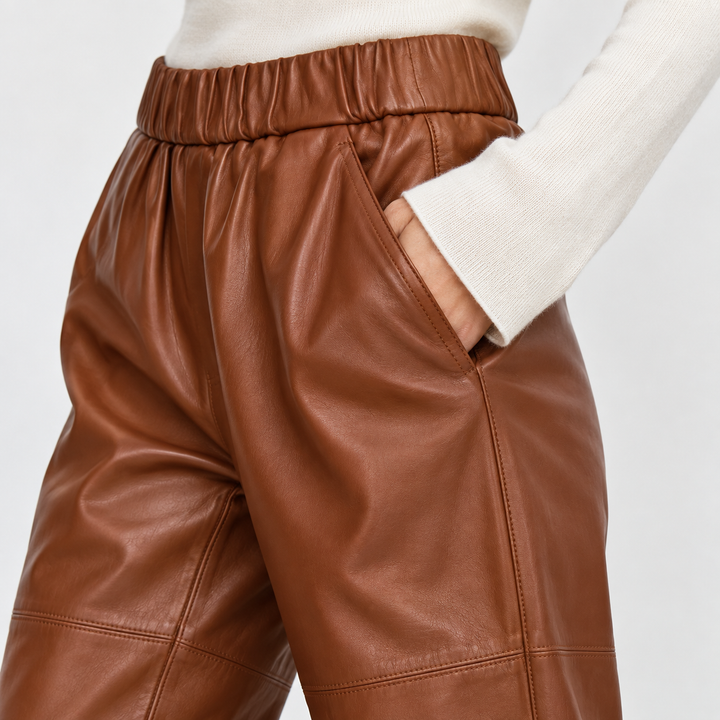 Sloane Genuine Leather Pants