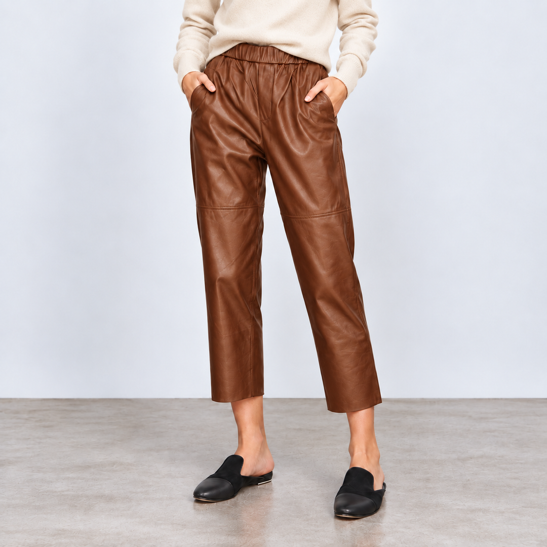 Sloane Genuine Leather Pants