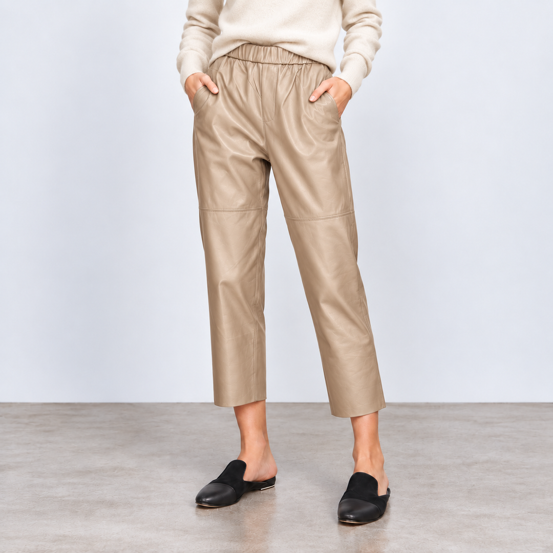 Sloane Genuine Leather Pants