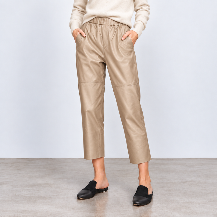 Sloane Genuine Leather Pants