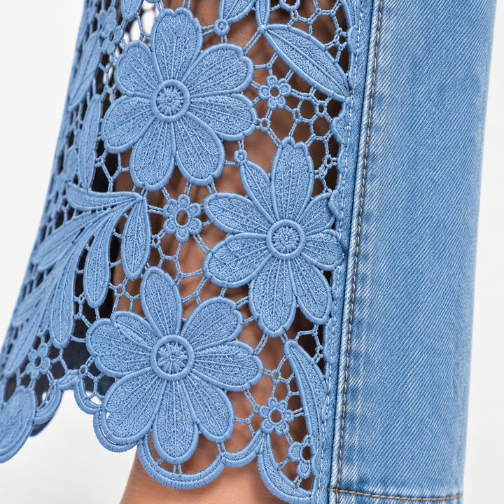 Florence Floral Lace Jeans
