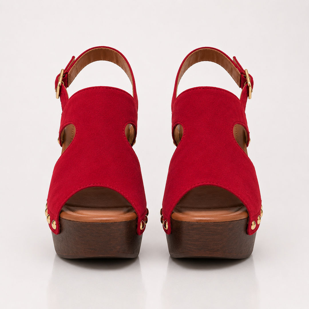 Sienna Studded Platform Heels