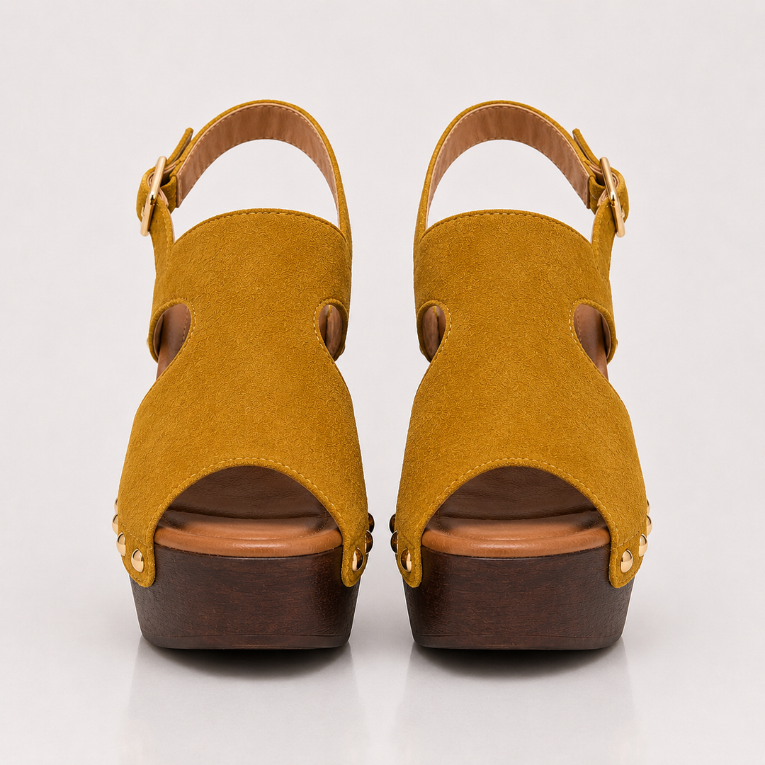 Sienna Studded Platform Heels