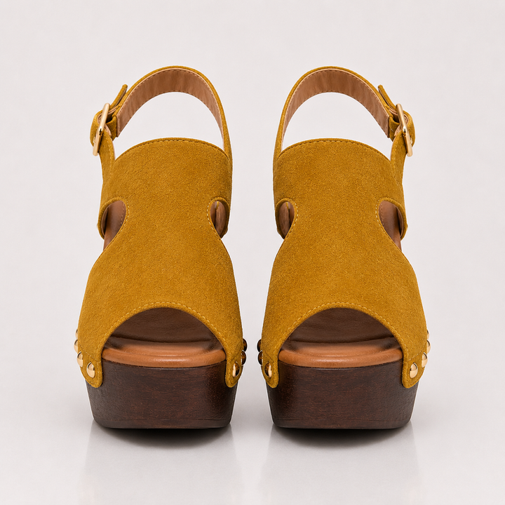 Sienna Studded Platform Heels