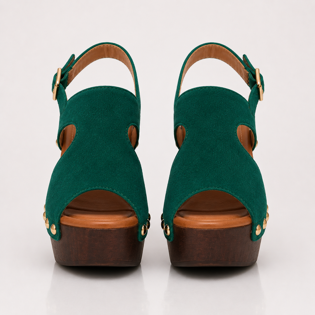Sienna Studded Platform Heels