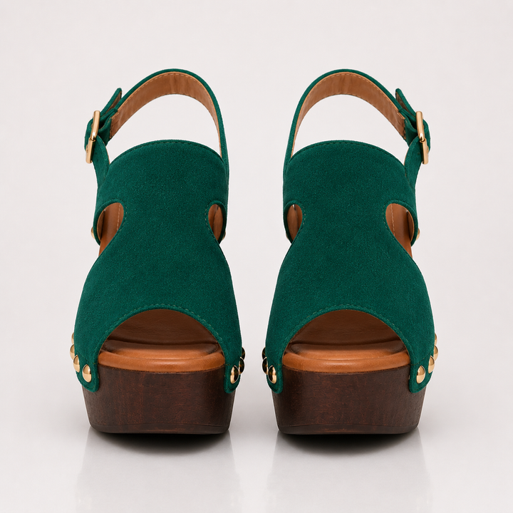 Sienna Studded Platform Heels