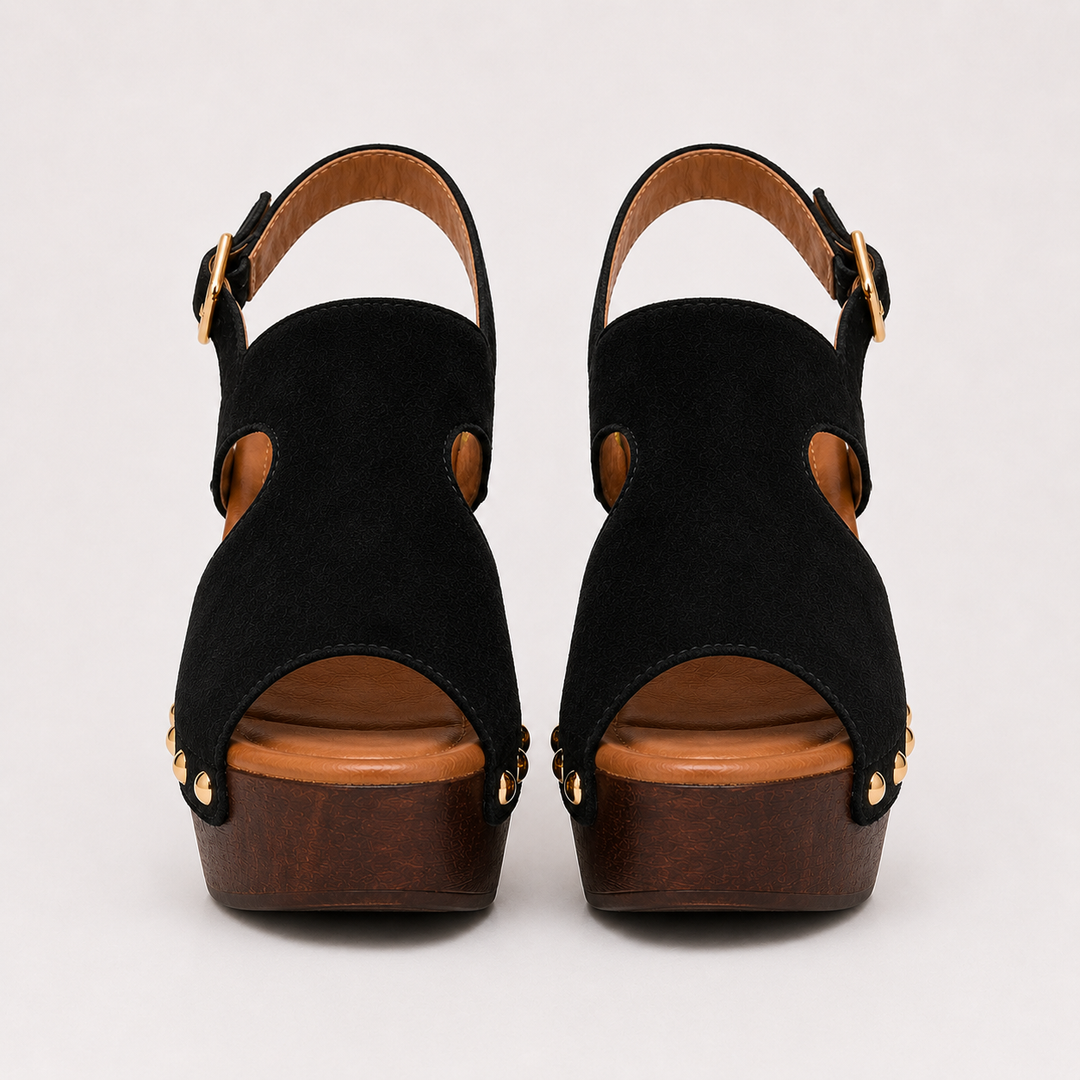 Sienna Studded Platform Heels