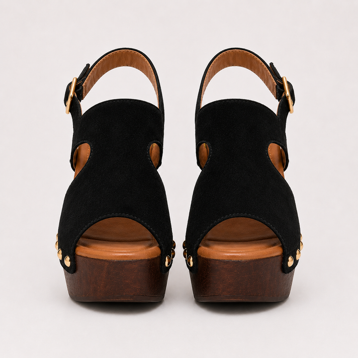 Sienna Studded Platform Heels