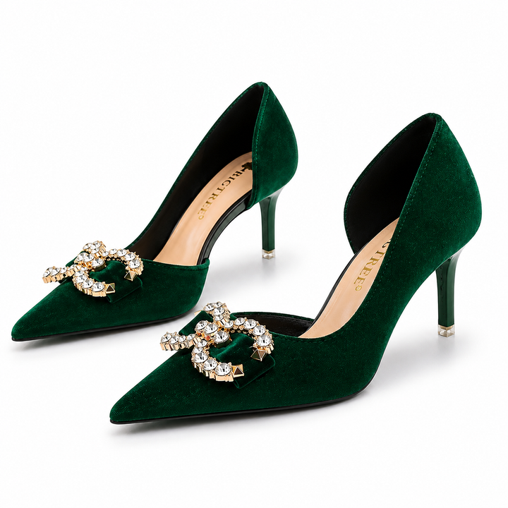 Giselle Velvet Pumps