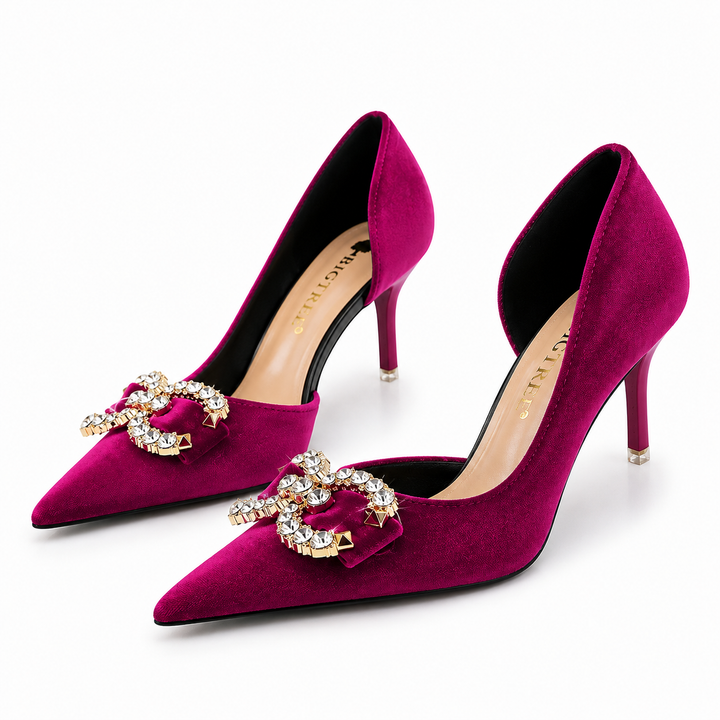 Giselle Velvet Pumps