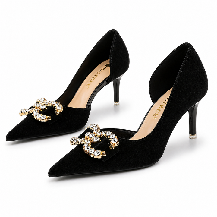 Giselle Velvet Pumps
