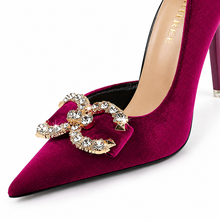 Giselle Velvet Pumps