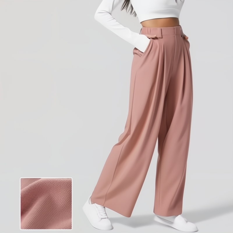 Sorrento Drape Trousers - London Lake