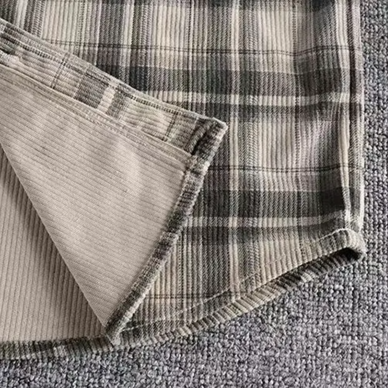 Highland Plaid Corduroy - London Lake