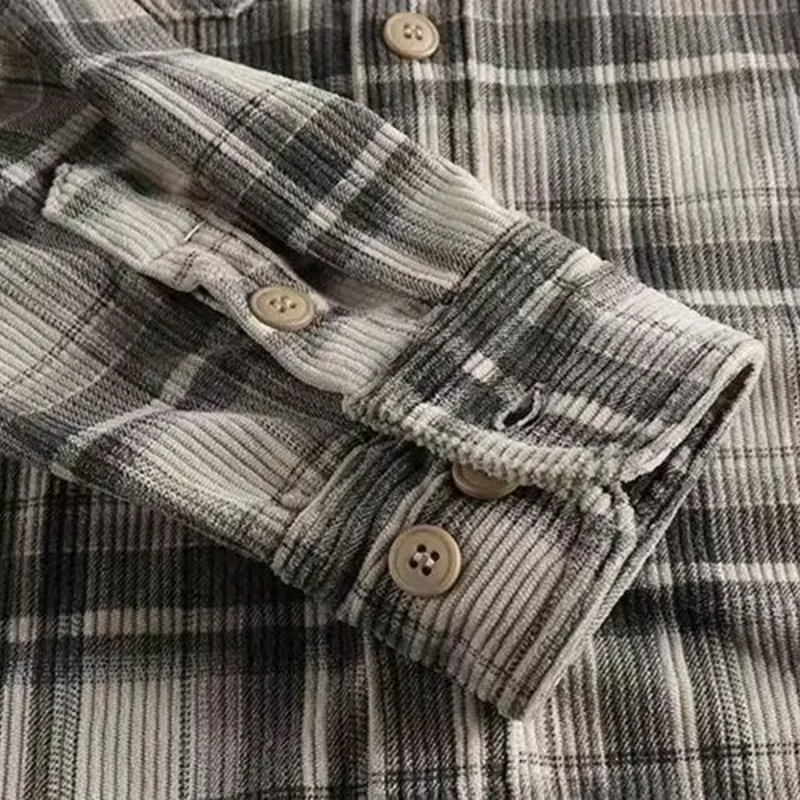 Highland Plaid Corduroy - London Lake