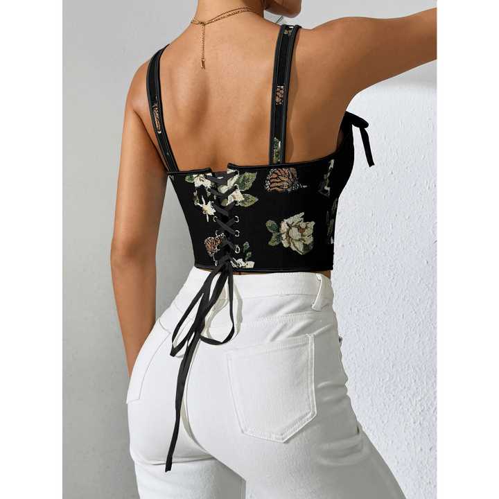 Verra Fleur Corset Top - London Lake