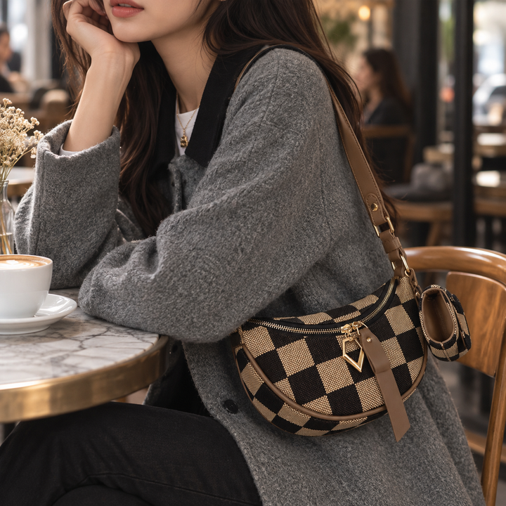 Marlene Checkered Bag