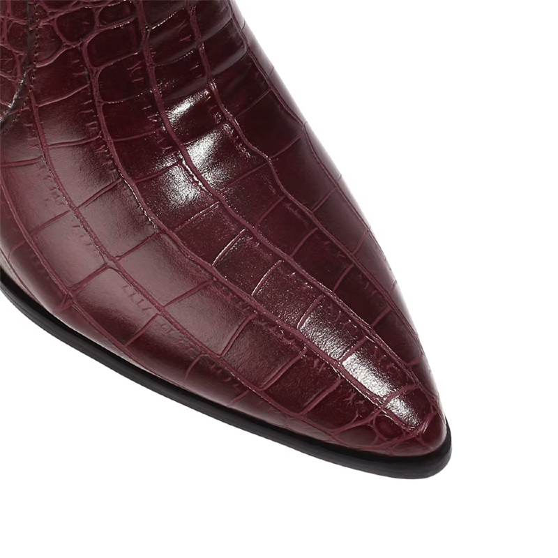 Dakota Leather Boots - London Lake