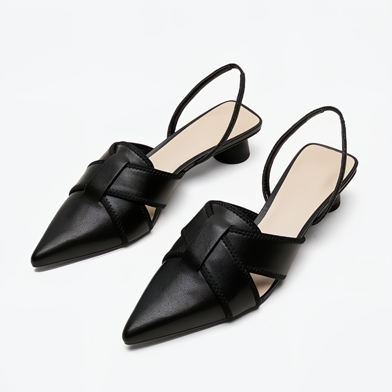 Lia Low Heeled Sandals - London Lake