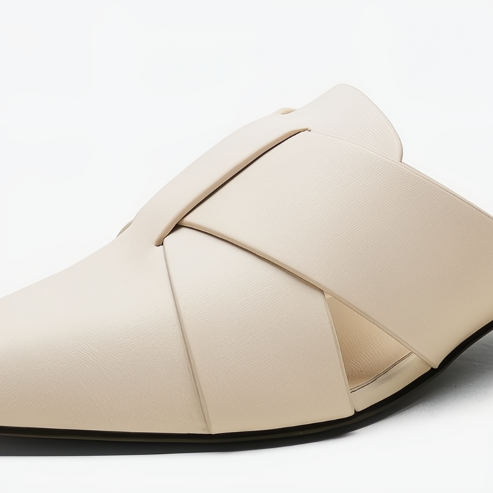 Lia Low Heeled Sandals - London Lake